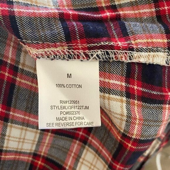 Olive & Oak, fall flannel patterned button down - Picture 8 of 10